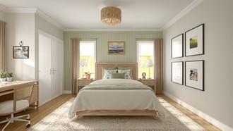 Transitional, Organic Modern Bedroom by Havenly Interior Designer Ivan