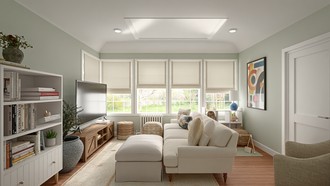 Farmhouse Playroom by Havenly Interior Designer Diogo
