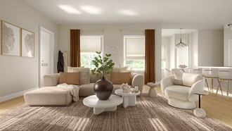 Contemporary, Classic, Glam, Transitional, Parisian Modern Living Room by Havenly Interior Designer Gabriela