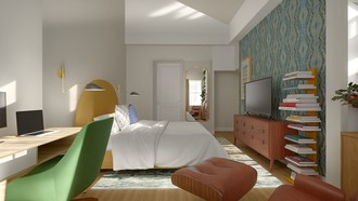 Contemporary, Modern, Classic, Midcentury Modern Bedroom by Havenly Interior Designer Annaliese