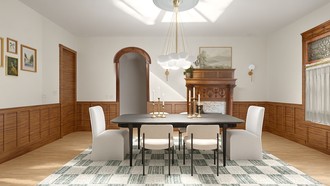Modern, Classic, Transitional, Vintage Dining Room by Havenly Interior Designer Meagan