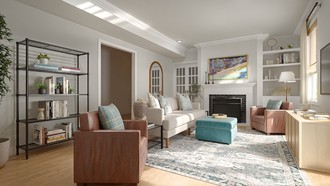 Transitional, Warm Transitional, New Classic Living Room by Havenly Interior Designer Sloan