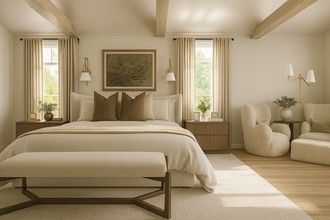 Organic Modern Bedroom by Havenly Interior Designer Jessica