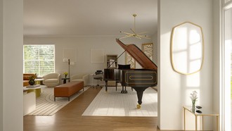 Contemporary Living Room by Havenly Interior Designer Juan