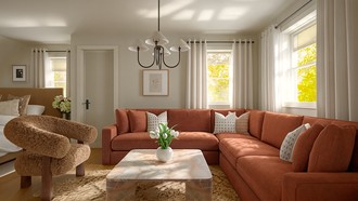 Classic, Warm Transitional Bedroom by Havenly Interior Designer Erica