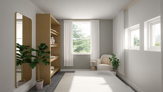 Contemporary Bedroom by Havenly Interior Designer Erika