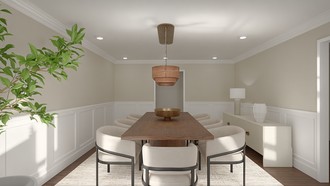 Modern, Classic, Bohemian Dining Room by Havenly Interior Designer Jean