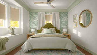Warm Transitional, Modern Cottage Living Room by Havenly Interior Designer Candida