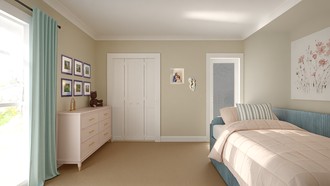 Preppy Bedroom by Havenly Interior Designer Claire