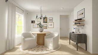 Classic, Traditional, Transitional Dining Room by Havenly Interior Designer Melissa