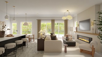 Modern, Scandinavian Living Room by Havenly Interior Designer Laura