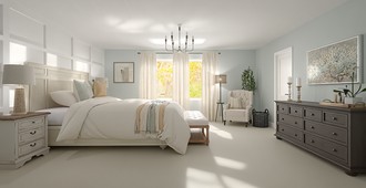 Coastal, Traditional, Farmhouse, Rustic, Modern Cottage, Traditional Charm Bedroom by Havenly Interior Designer Christina