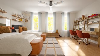Contemporary Bedroom by Havenly Interior Designer Lilia