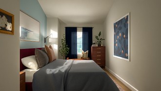Midcentury Modern Bedroom by Havenly Interior Designer Juan