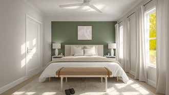 Transitional, Organic Modern Bedroom by Havenly Interior Designer Camila