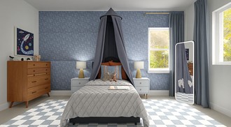 Contemporary Bedroom by Havenly Interior Designer Alison