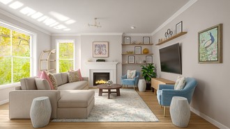 Eclectic, Artful Eclectic Dining Room by Havenly Interior Designer Annaliese