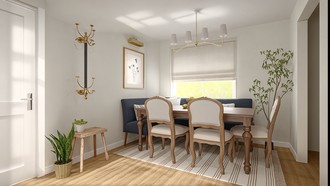 Warm Transitional, New Classic, Traditional Charm Kitchen by Havenly Interior Designer Emily