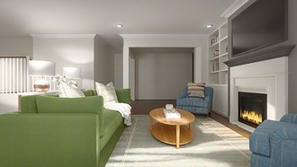 Contemporary, Modern, Classic, Transitional, Contemporary Luxe, Midcentury Scandi, Organic Modern, California Cool, Warm Transitional, Modern Cottage, Traditional Charm Living Room by Havenly Interior Designer Annaliese