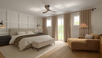 Modern, Eclectic, Transitional Bedroom by Havenly Interior Designer Zehra