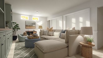 Contemporary, Transitional Playroom by Havenly Interior Designer Emilee