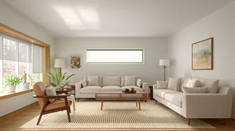 Contemporary, Midcentury Modern, Scandinavian Living Room by Havenly Interior Designer Zehra