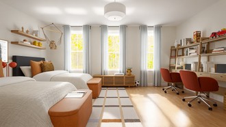 Contemporary Bedroom by Havenly Interior Designer Lilia