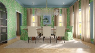 Eclectic, Transitional, Preppy by Havenly Interior Designer Caroline