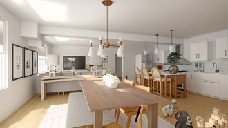 Contemporary, Transitional, Classic Contemporary Living Room by Havenly Interior Designer Barbara