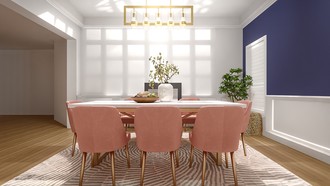 Contemporary, Modern, Eclectic, Bohemian, Contemporary Luxe, Artful Eclectic Dining Room by Havenly Interior Designer Annaliese