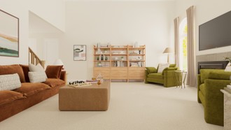 Contemporary Living Room by Havenly Interior Designer Lilia