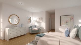 Coastal, Preppy, New Classic Bedroom by Havenly Interior Designer Courtney