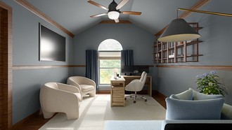 Modern Office by Havenly Interior Designer Courtney