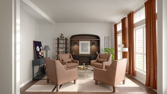 Modern, Transitional, Library Reading Room by Havenly Interior Designer Courtney