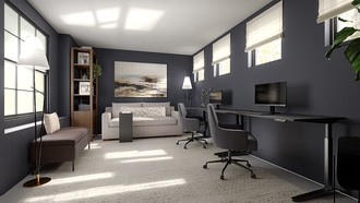 Contemporary, Modern, Industrial Office by Havenly Interior Designer Angelica