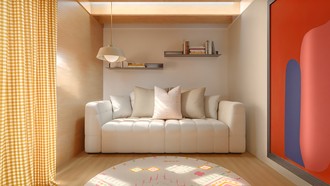 Minimal, Scandinavian Office by Havenly Interior Designer Gabriel