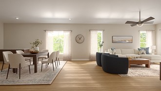 Midcentury Modern Dining Room by Havenly Interior Designer Sunali