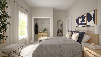Contemporary, Midcentury Modern, Organic Modern Bedroom by Havenly Interior Designer Luisa