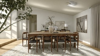 Organic Modern Dining Room by Havenly Interior Designer Ivanna