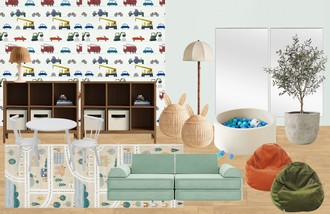 Modern Playroom by Havenly Interior Designer Jean