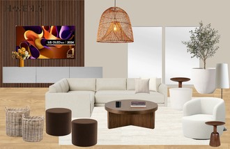 Modern, Minimal Living Room by Havenly Interior Designer Jean