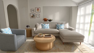 Contemporary, Transitional Living Room by Havenly Interior Designer Deepa