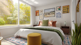 Eclectic Bedroom by Havenly Interior Designer Sophia