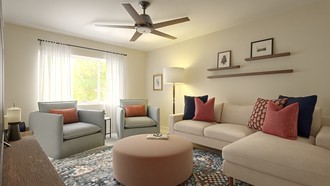 Bohemian, Traditional, Artful Eclectic Reading Room by Havenly Interior Designer Constanza