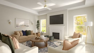  Living Room by Havenly Interior Designer Gema