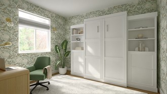 Contemporary, Minimal, Inspired Modern Office by Havenly Interior Designer Rocío