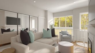 Modern, Minimal Living Room by Havenly Interior Designer Jean