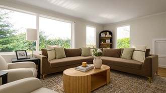 Contemporary Living Room by Havenly Interior Designer Morgan