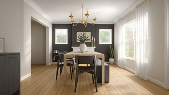 Contemporary Dining Room by Havenly Interior Designer Morgan