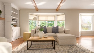 Transitional, California Cool Living Room by Havenly Interior Designer Morgan